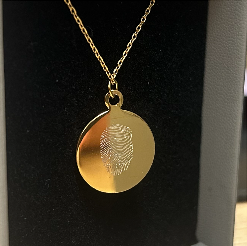THE BOTH SIDES FINGERPRINT ORO 9K · LISBON CHAIN