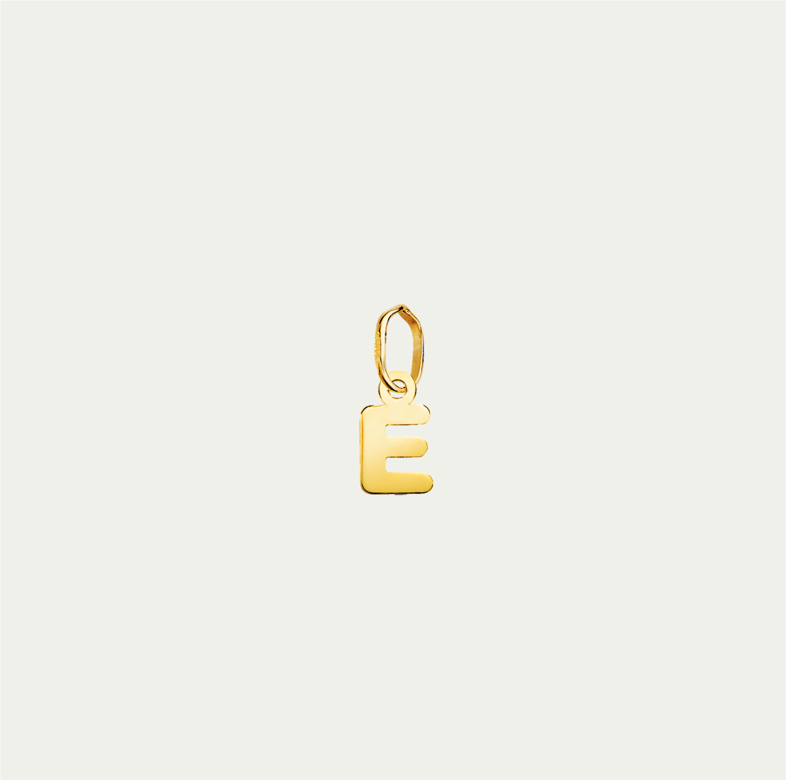 MINI CHARM LETTERING ORO 18K
