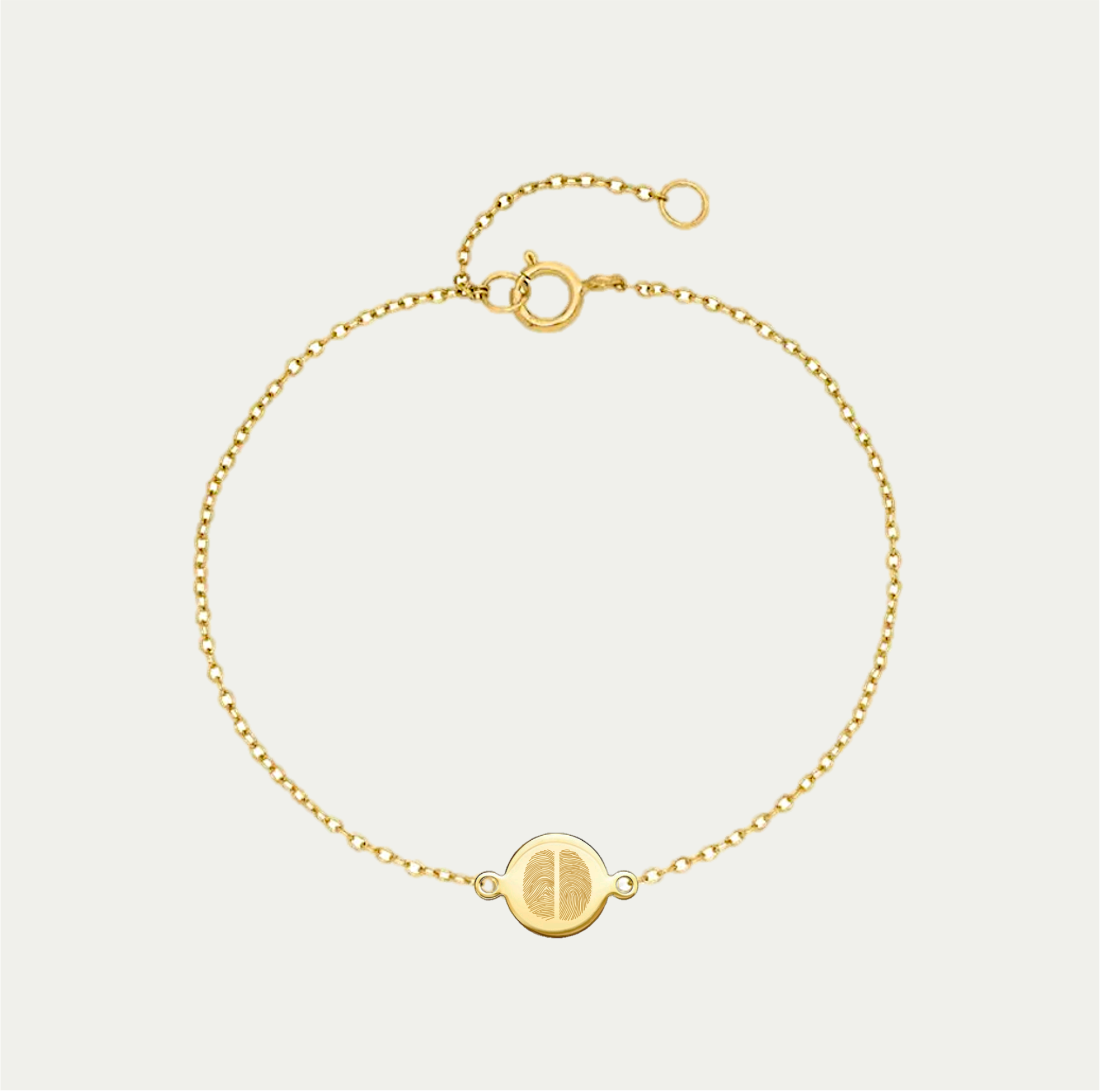 THE DOUBLE FINGERPRINT BRACELET