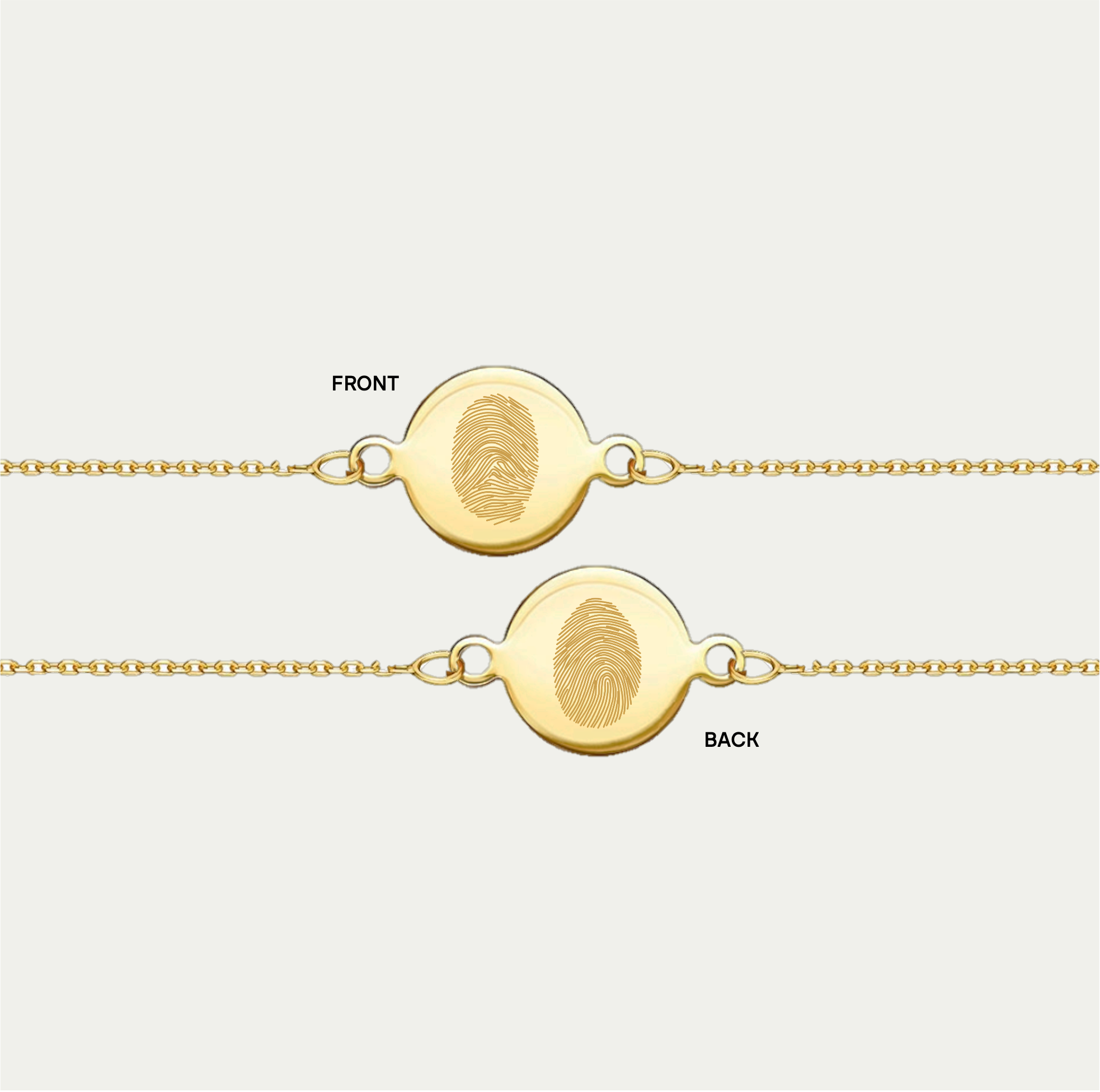 THE BOTH SIDES FINGERPRINT BRACELET
