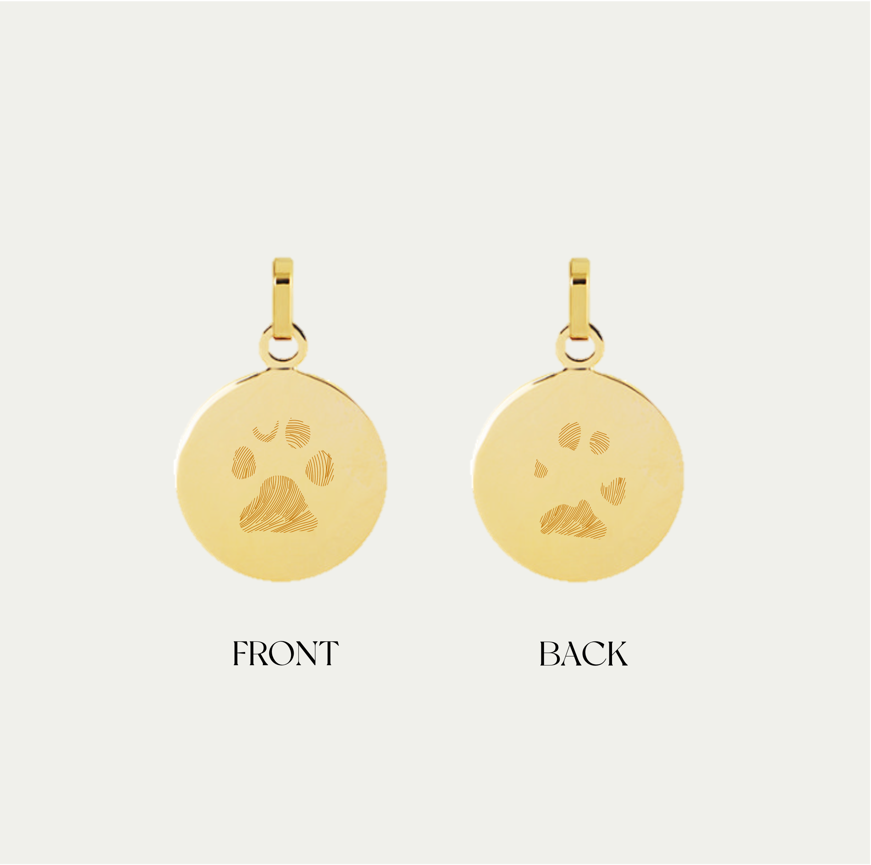 THE PUPPY PRINT BS · PENDANT