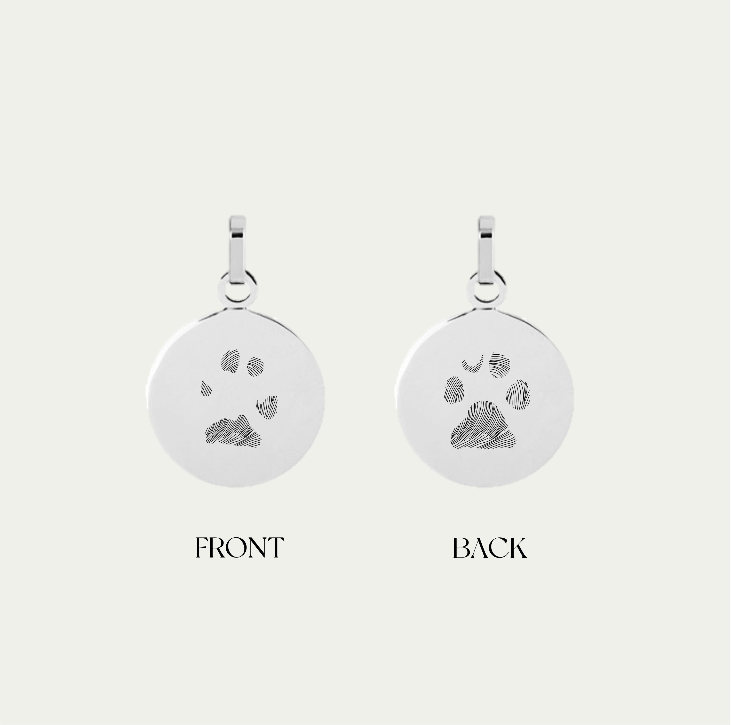 THE PUPPY PRINT BS · PENDANT