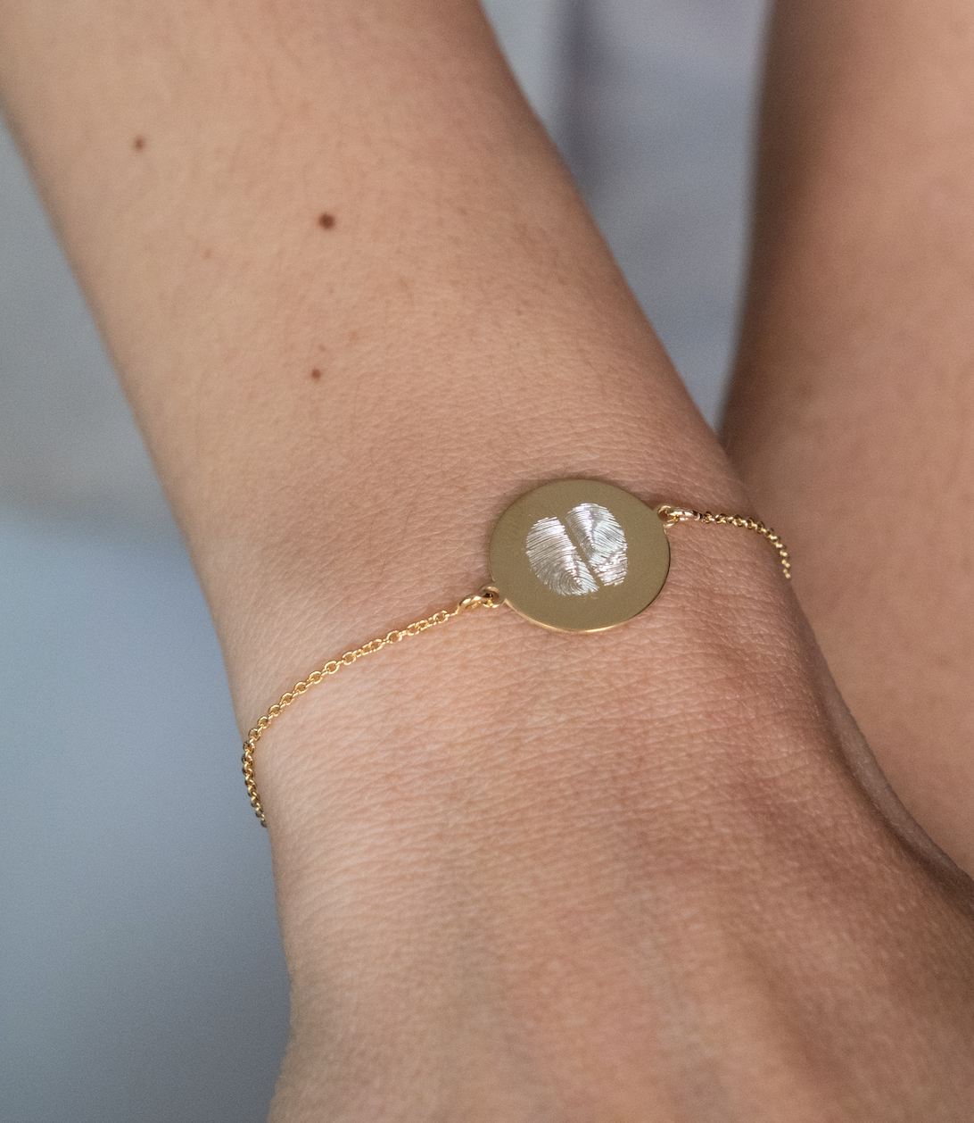 THE DOUBLE FINGERPRINT BRACELET