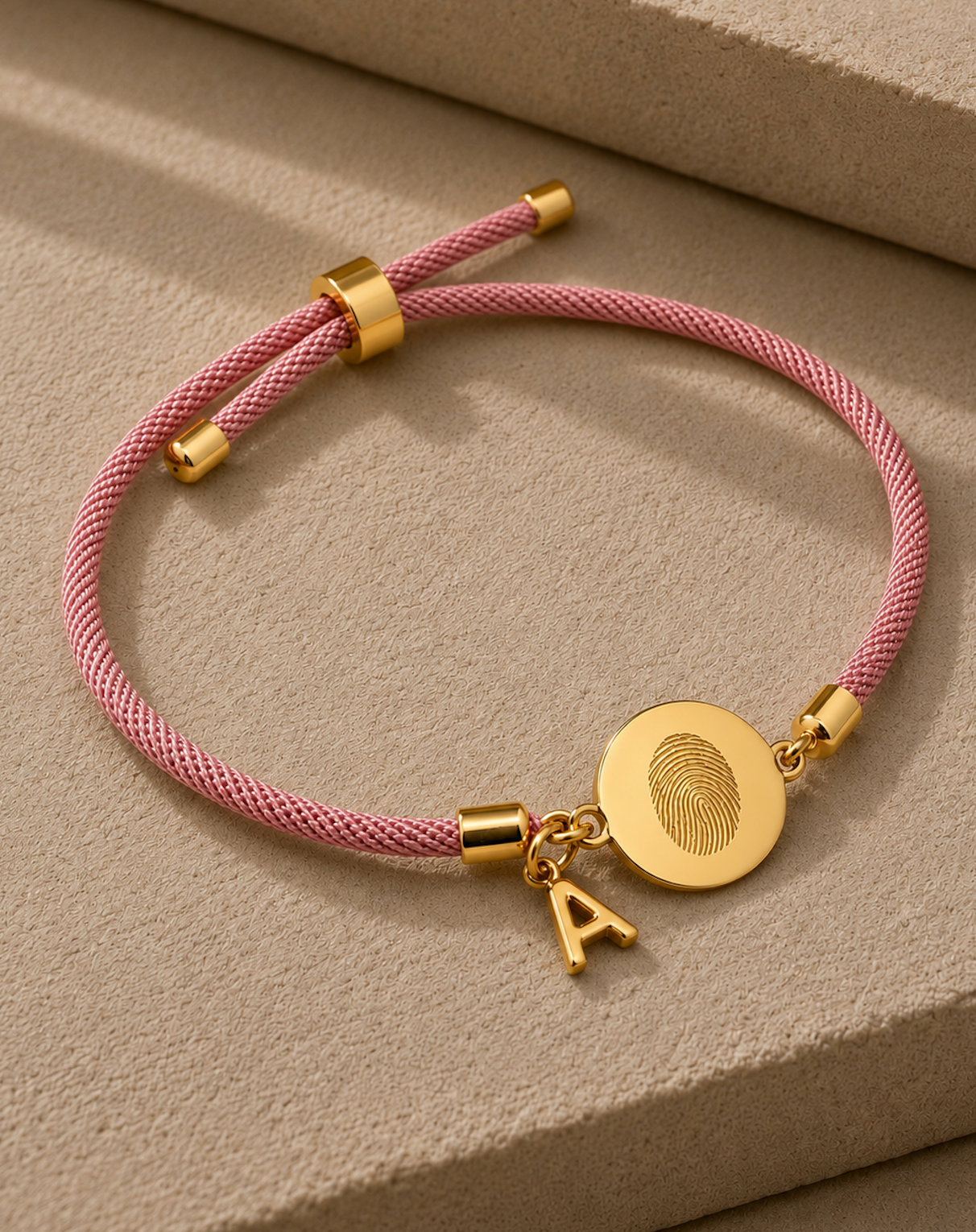 PULSERA FINGERPRINT MINI LETTERING