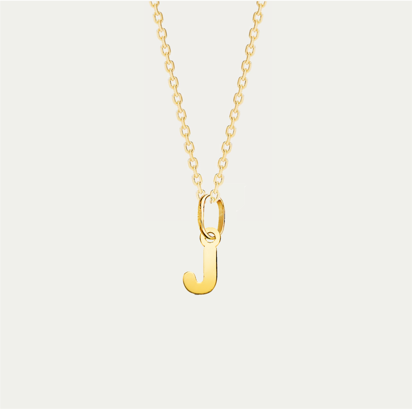 COLLAR MINI CHARM LETTERING ORO 18K