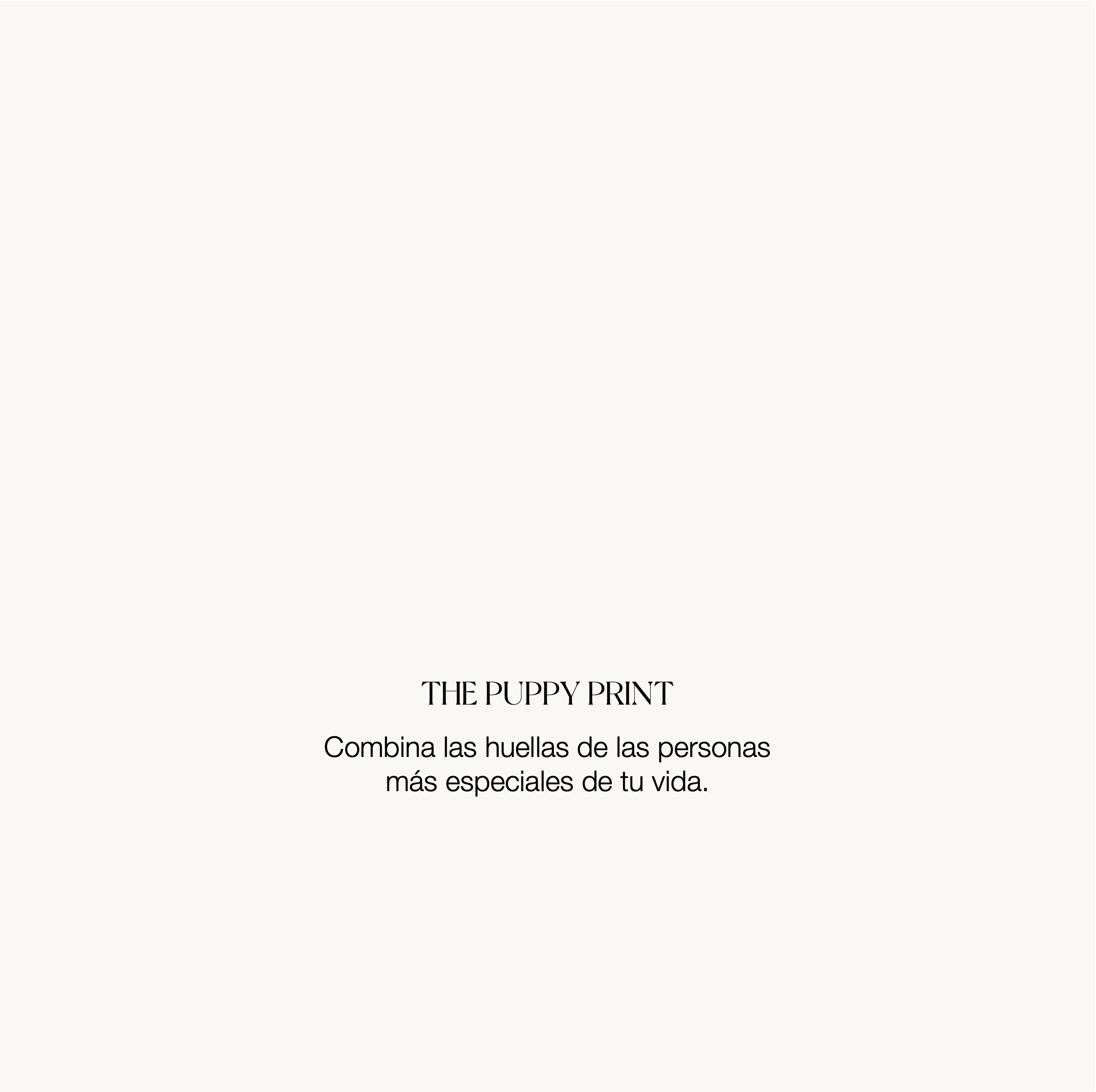 THE PUPPPY PRINT · LISBON CHAIN