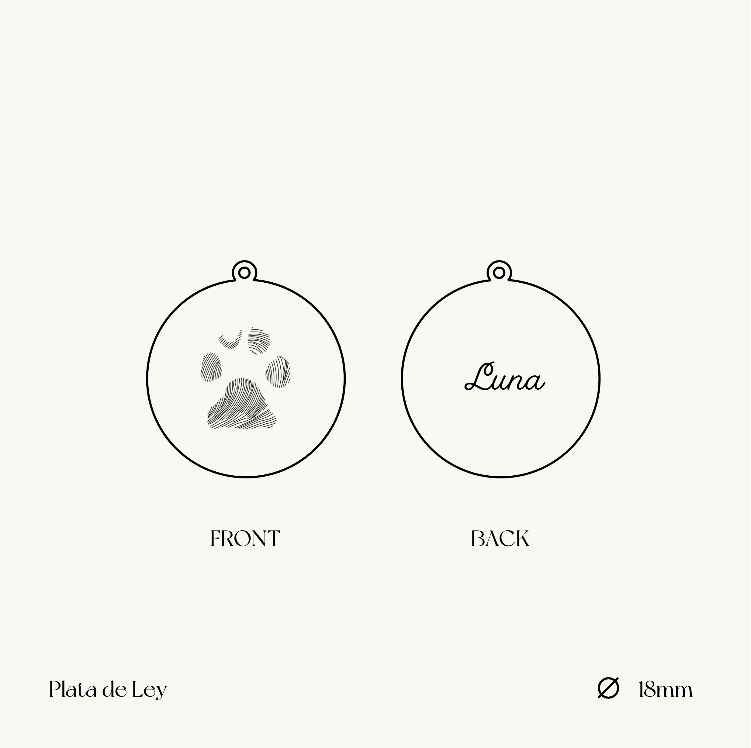 THE PUPPPY PRINT · LISBON CHAIN