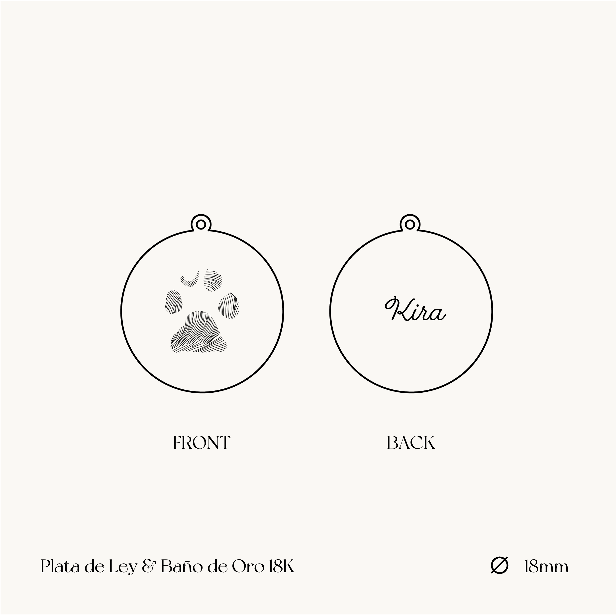 THE PUPPPY PRINT · LISBON CHAIN