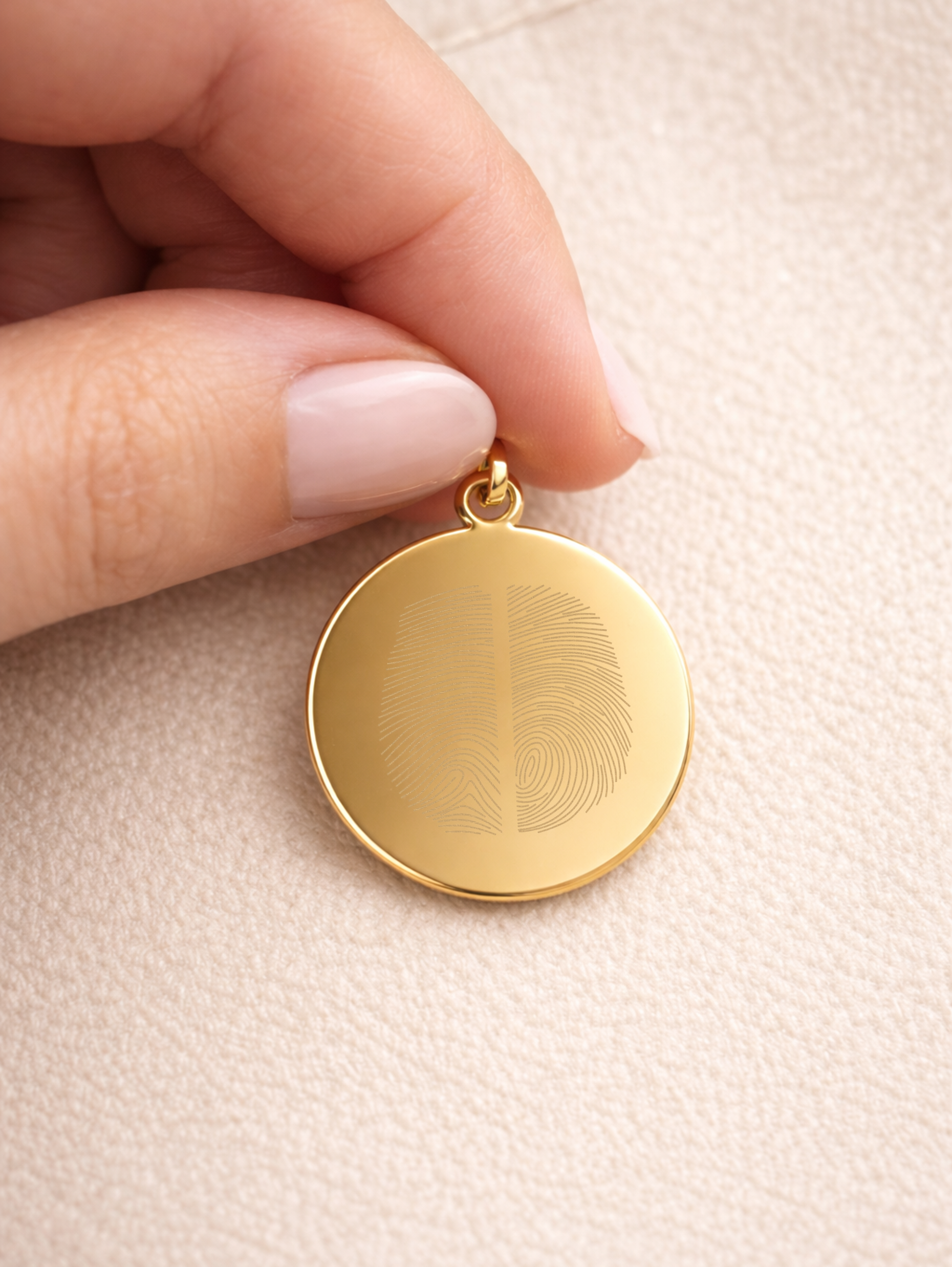 THE DOUBLE FINGERPRINT ORO 9K · LISBON CHAIN