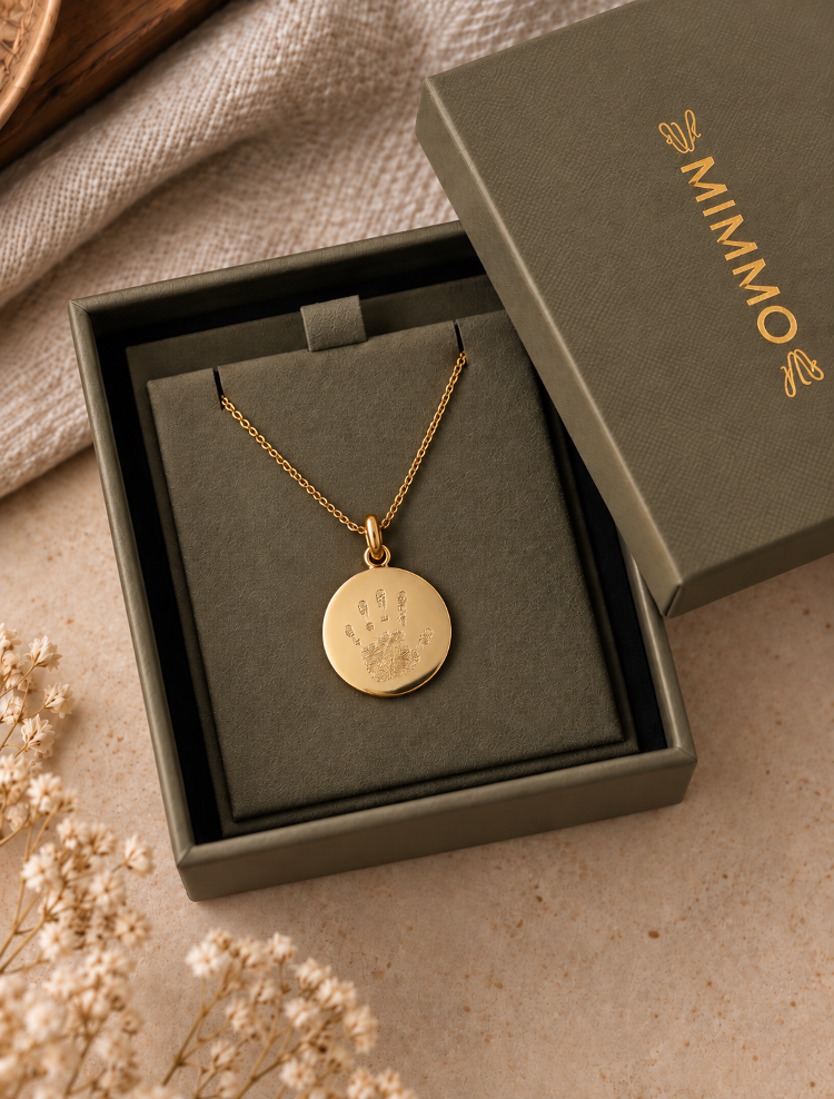 THE HANDPRINT · COLLAR | ORO 9K