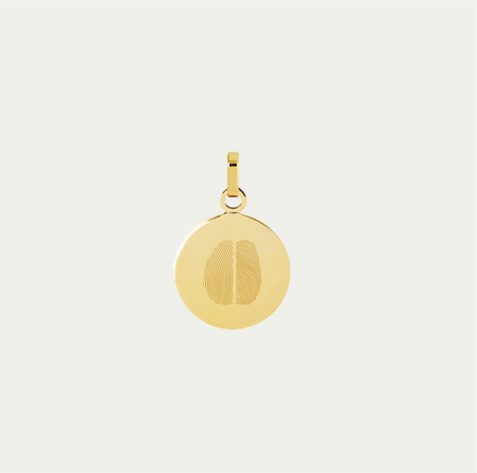 THE DOUBLE FINGERPRINT ORO 9K · PENDANT