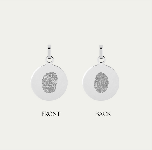 THE BOTH SIDES FINGERPRINT · PENDANT