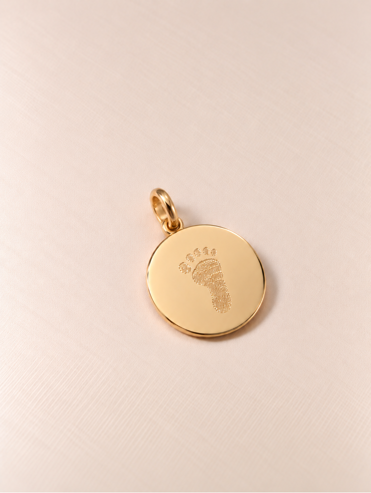 THE FOOTPRINT ORO 9K · COLGANTE