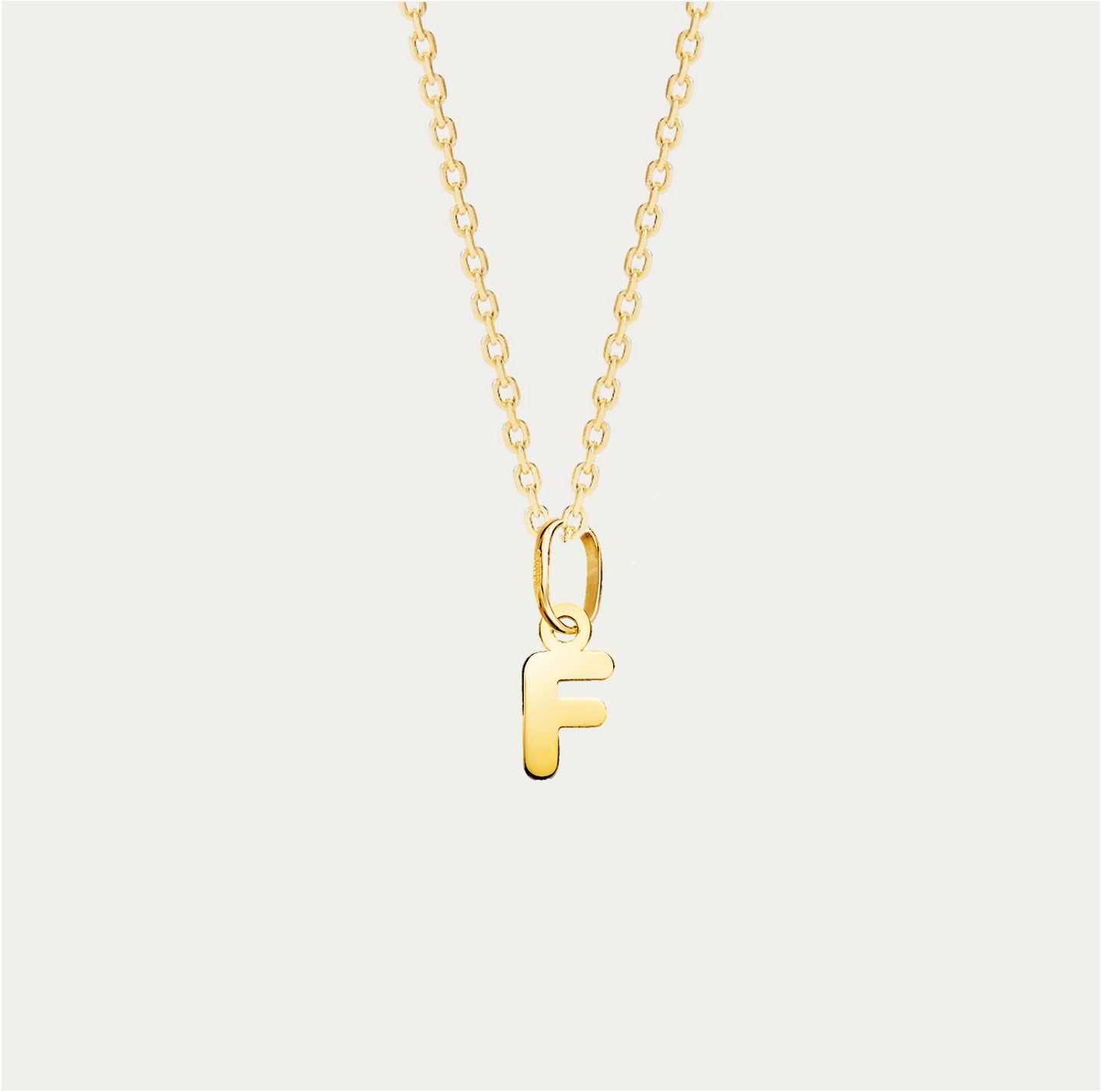 COLGANTE LETRA M ORO 18K · LISBON CHAIN