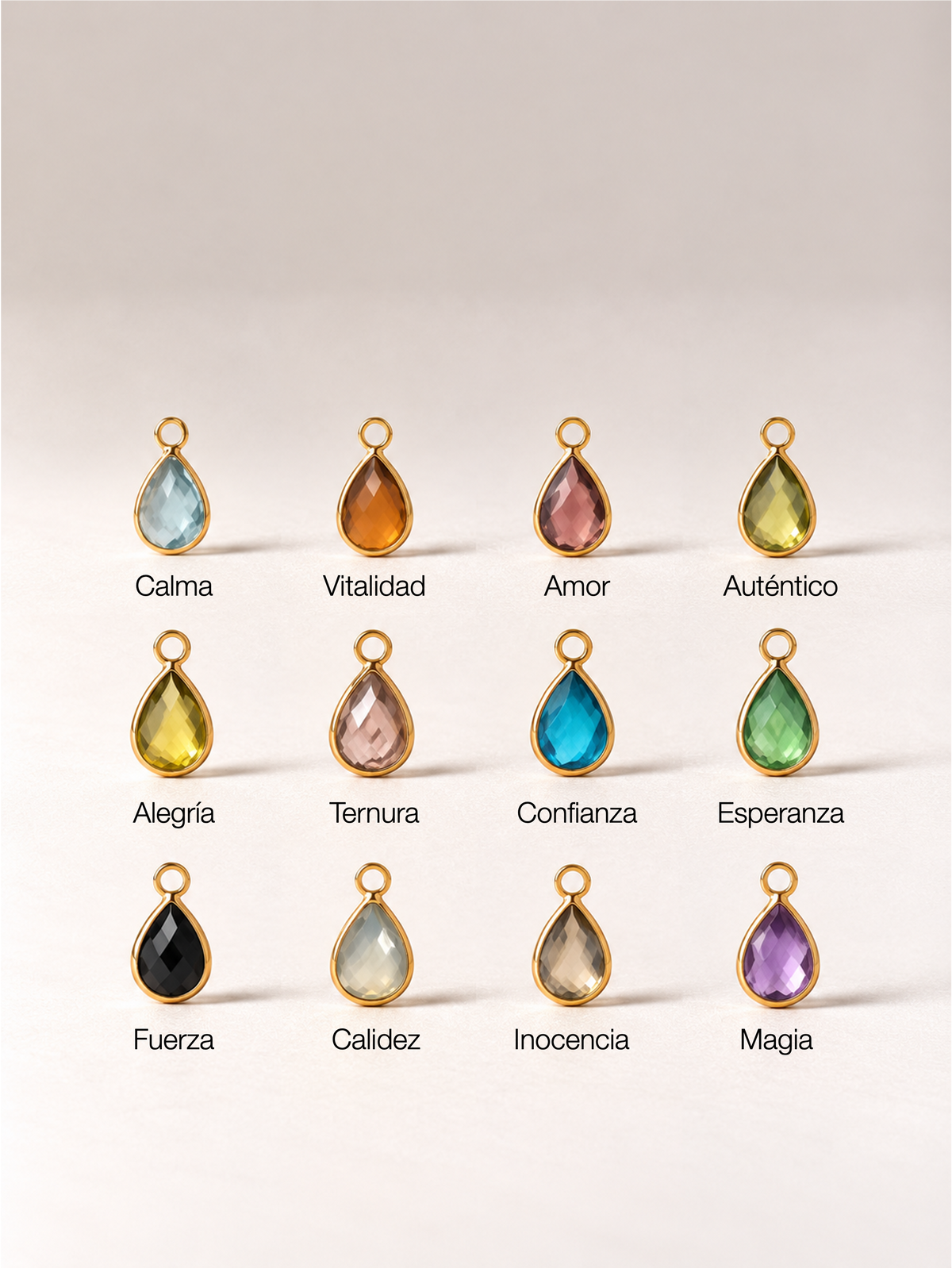 CHARM BIRTHSTONE